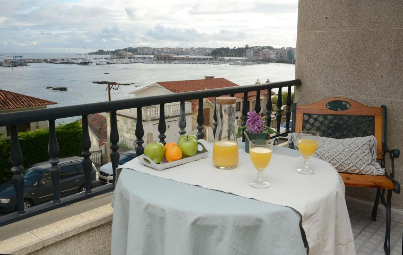 Desconectaengalicia Mantela, Vistas Puerto Deportivo, 20M Playa Apartman Sanxenxo Kültér fotó