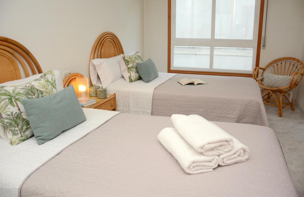 Desconectaengalicia Mantela, Vistas Puerto Deportivo, 20M Playa Apartman Sanxenxo Kültér fotó